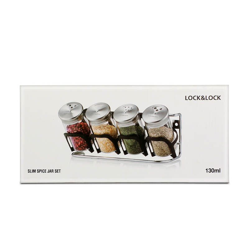 Lọ Đựng Gia Vị 4P Locknlock Slim - 130Ml - LLG842, , large image number null